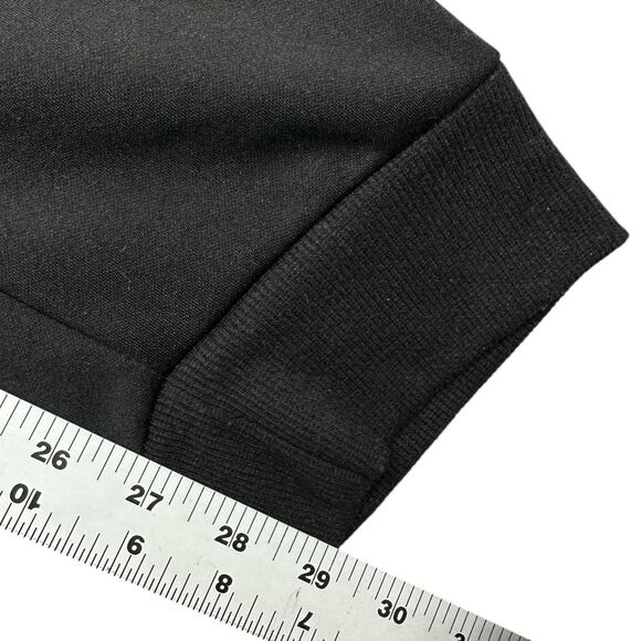 Mystiq Jogger Pants Womens Size M Black Gold Love Boss Queen Y2K - Picture 7 of 9